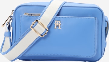 TOMMY HILFIGER - Bolso de hombro 'Iconic' en azul: frente