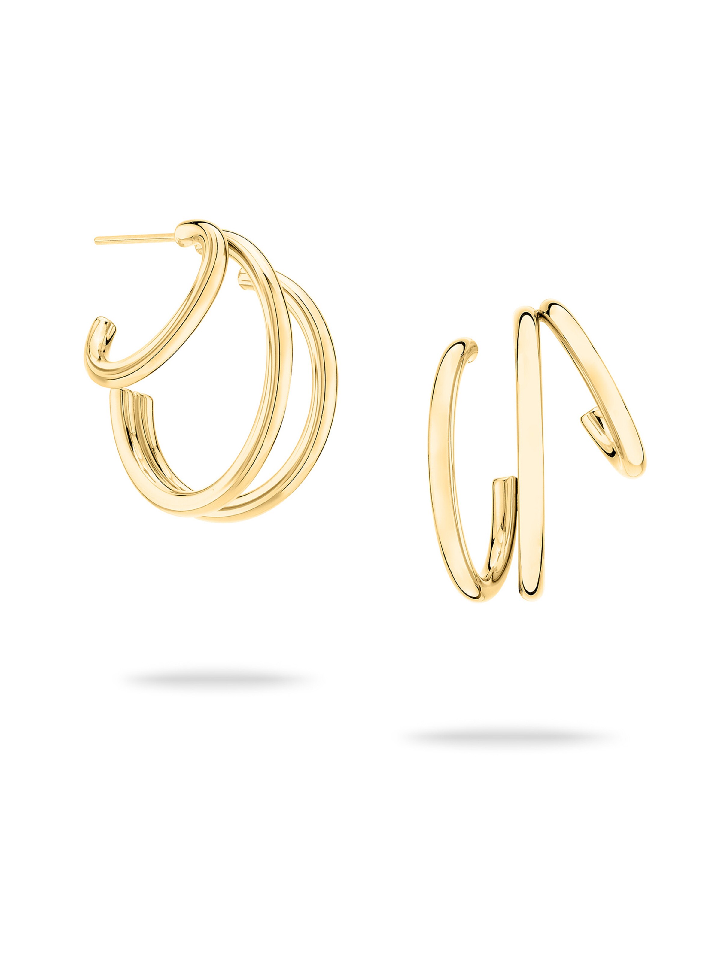 Echtzeit Earrings in Gold