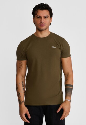 SikSilk Koszulka 'Essentials' w kolorze zielony: przód