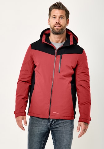 REDPOINT Funktionsjacke 'LEN 3.0' in Rot: Vorderseite