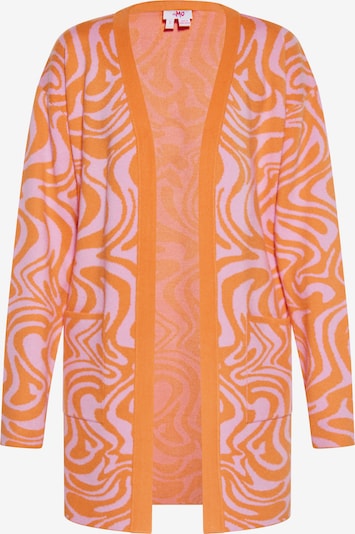 MYMO Cardigan en orange / rose, Vue avec produit