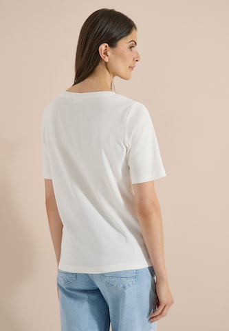 CECIL T-Shirt in Weiß
