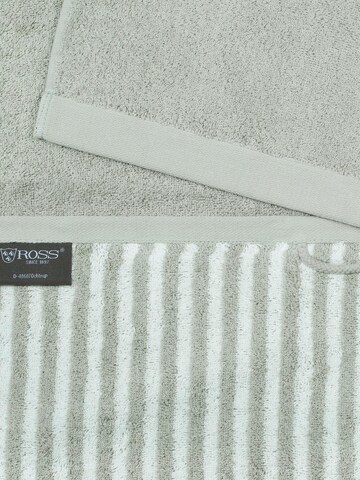 ROSS Towel 'Doubleface Stripes' in Green