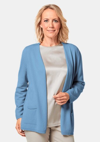 Cardigan Goldner en bleu : devant