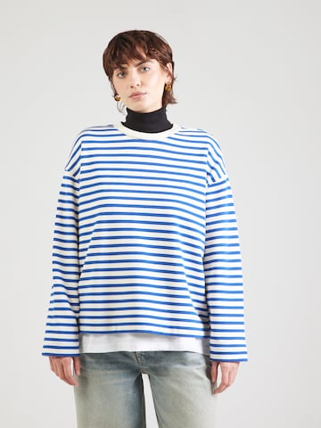 ARMEDANGELS Μπλούζα φούτερ 'Frankaa' σε λευκό: μπροστά