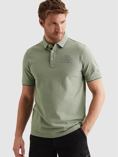 PME Legend Shirt 'Polo shirt in piqué with artwork'‌‌‌‌‌‌‌‌‌‌ in S in grün, Produktansicht