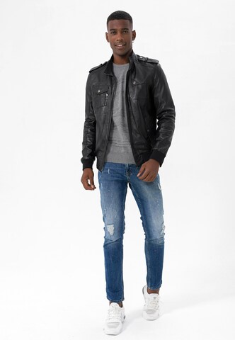 Veste mi-saison Jimmy Sanders en noir