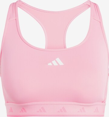 ADIDAS PERFORMANCE Bustier Sport bh 'TLRD' in Roze: voorkant