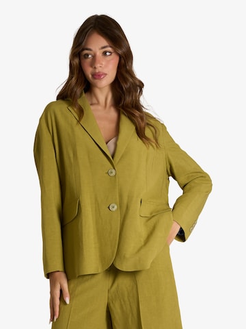 Blazer Merci en vert : devant