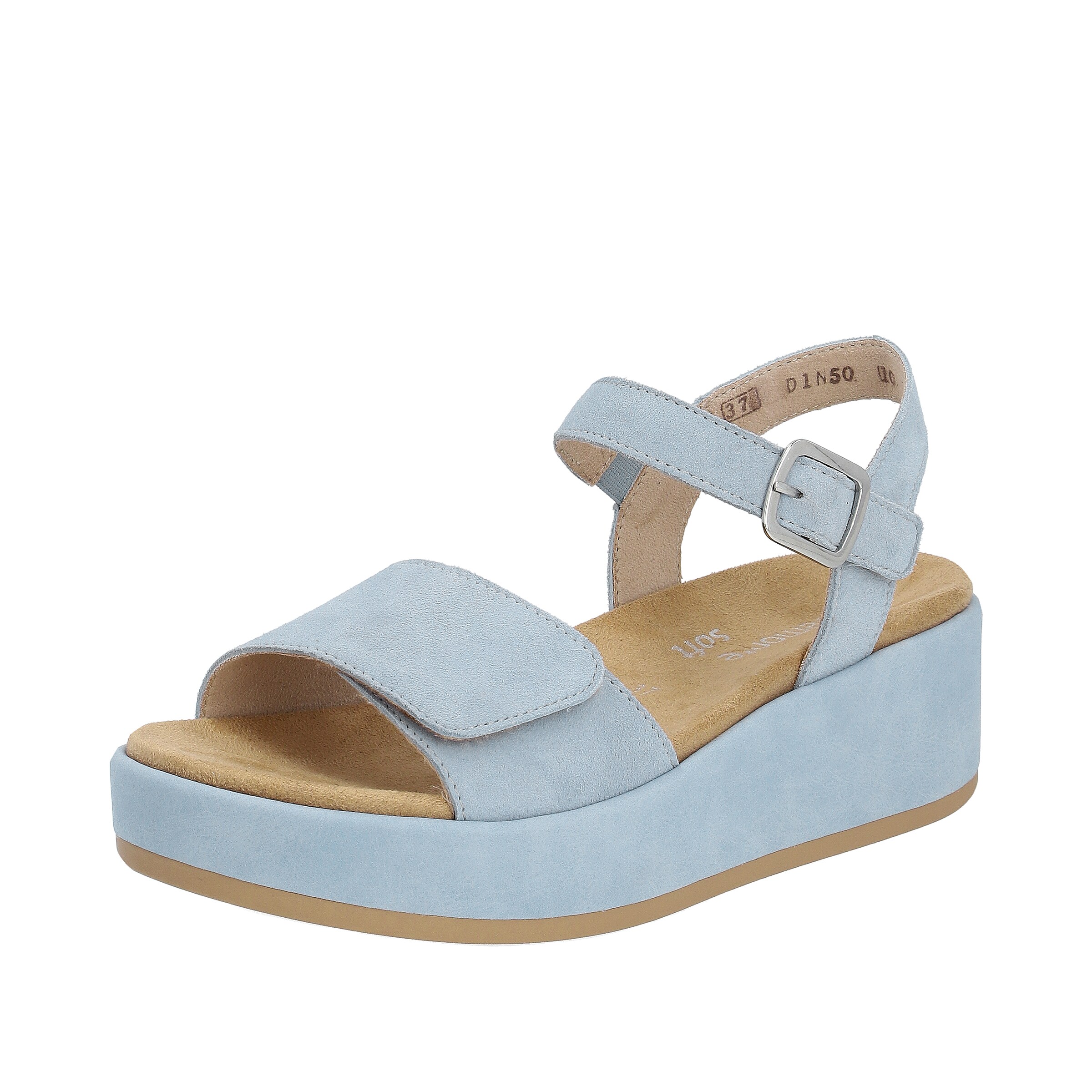 REMONTE Sandals in Blue: front