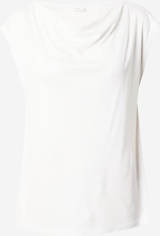 T-shirt s.Oliver BLACK LABEL en blanc : devant