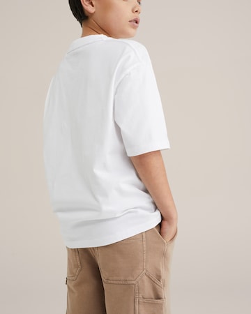 WE Fashion Regular Trousers 'Jongens' in Brown