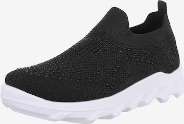 Ital-Design Slip-Ons in Black: front