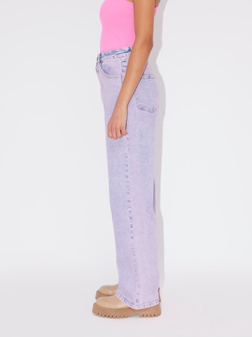 Wide Leg Jean 'Tessy Tall' LeGer by Lena Gercke en bleu