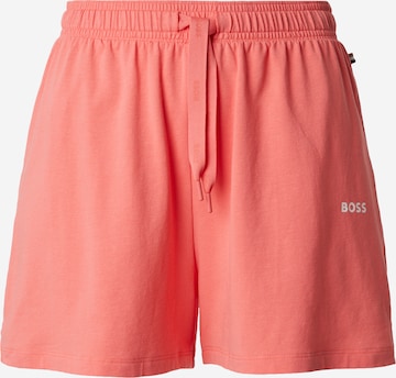 Pantalon de pyjama BOSS en rose : devant