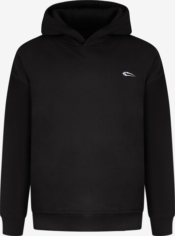 Smilodox Sweatshirt 'Rocco' in Black: front