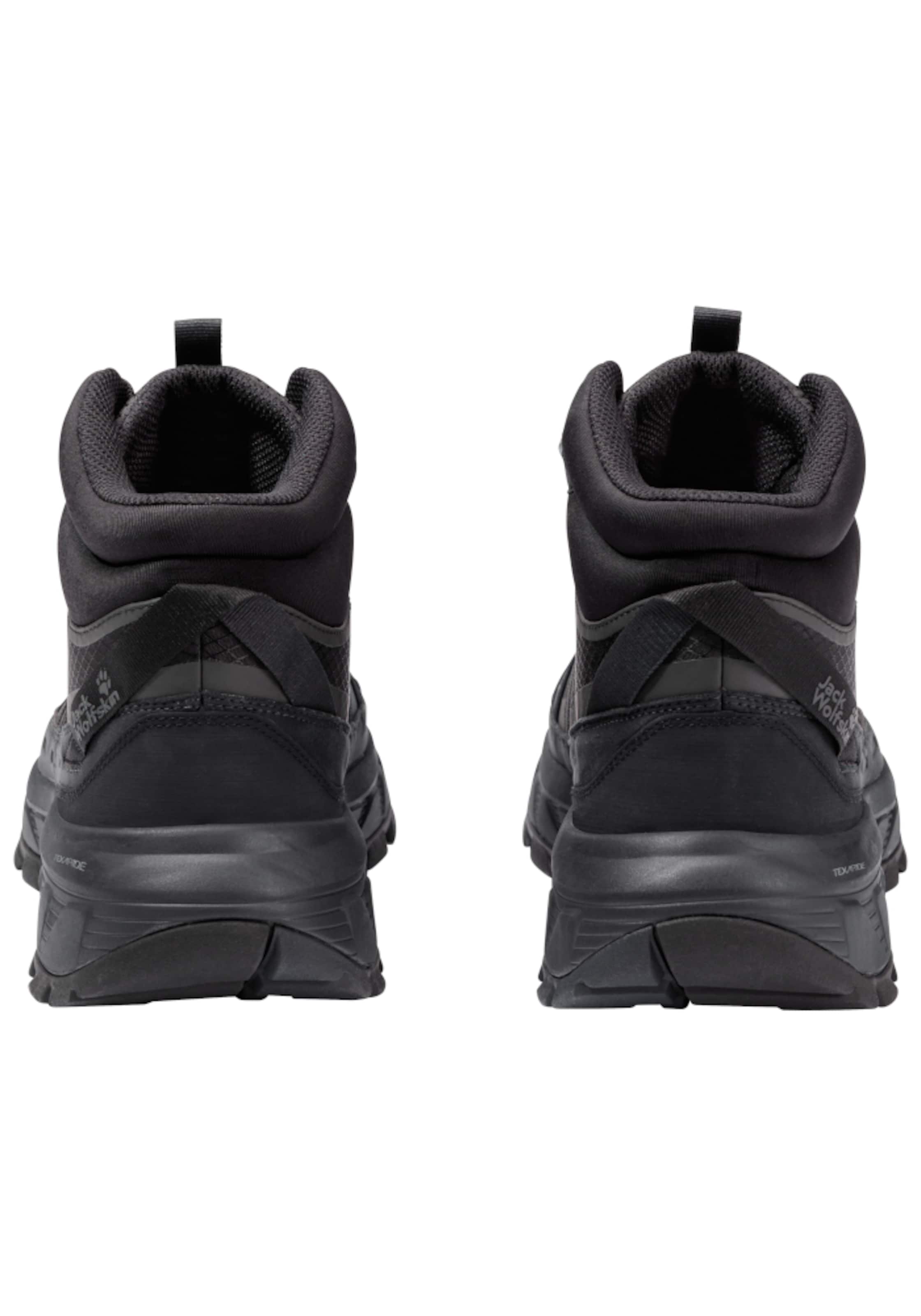 JACK WOLFSKIN Boots 'Wild Hike' in Black