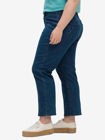 SHEEGO Regular Jeans 'Pia' in Blau