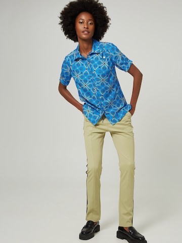 Camicia da donna 'Lost Baggage' di 4funkyflavours in blu