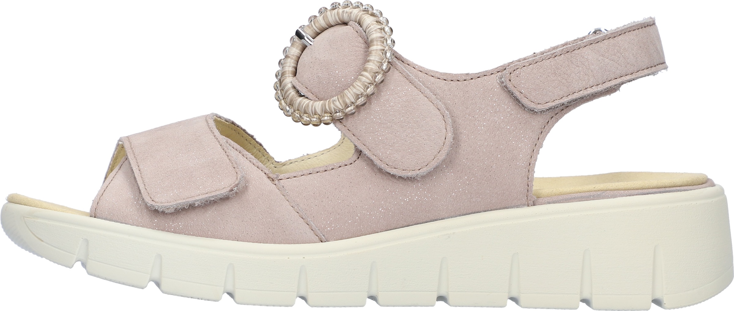 WALDLÄUFER Sandale in Grau