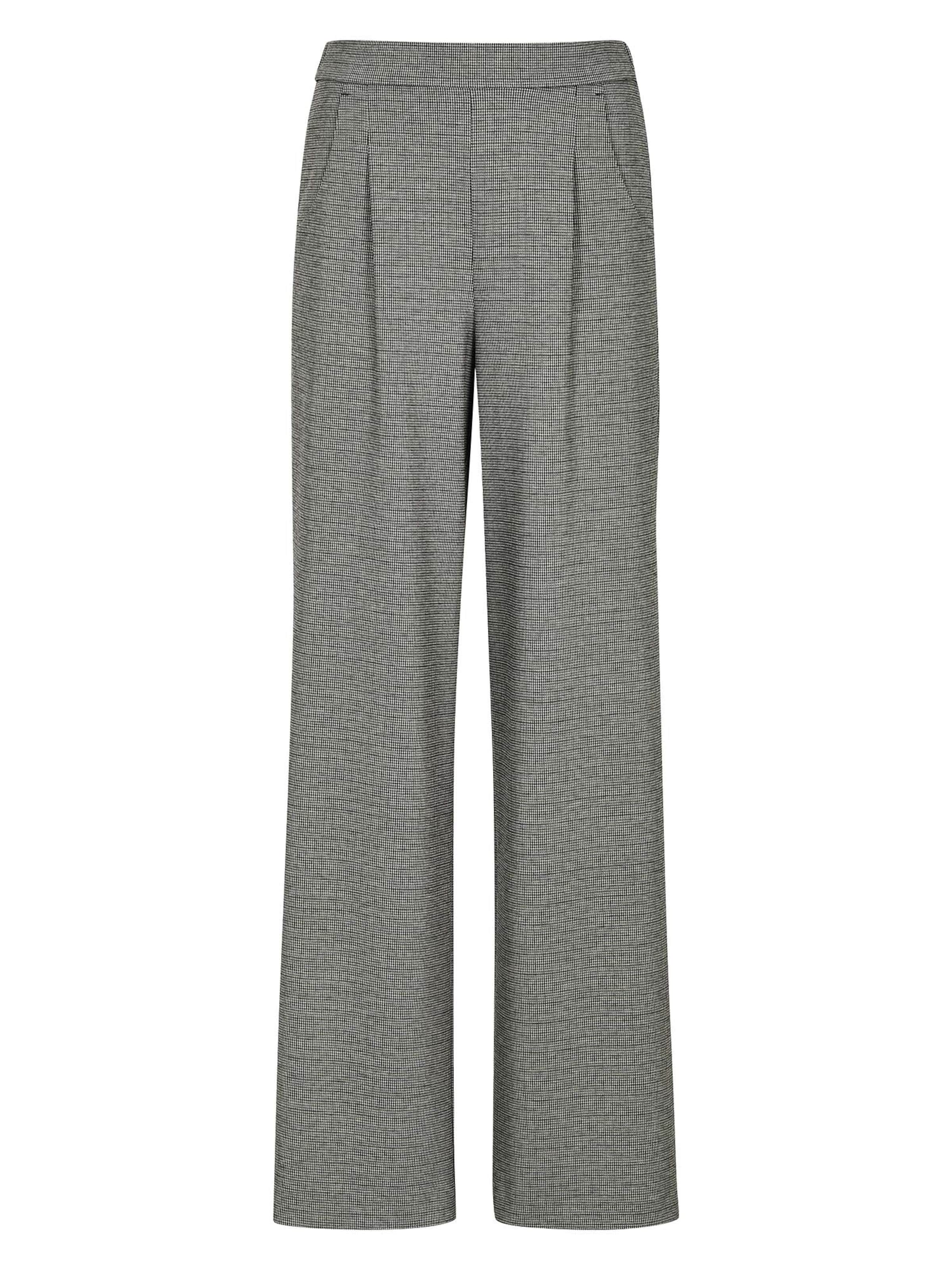 MADELEINE Pantalon à pince en gris / noir, Vue avec produit