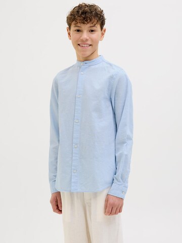 Jack & Jones Junior Regular fit Overhemd in Blauw: voorkant