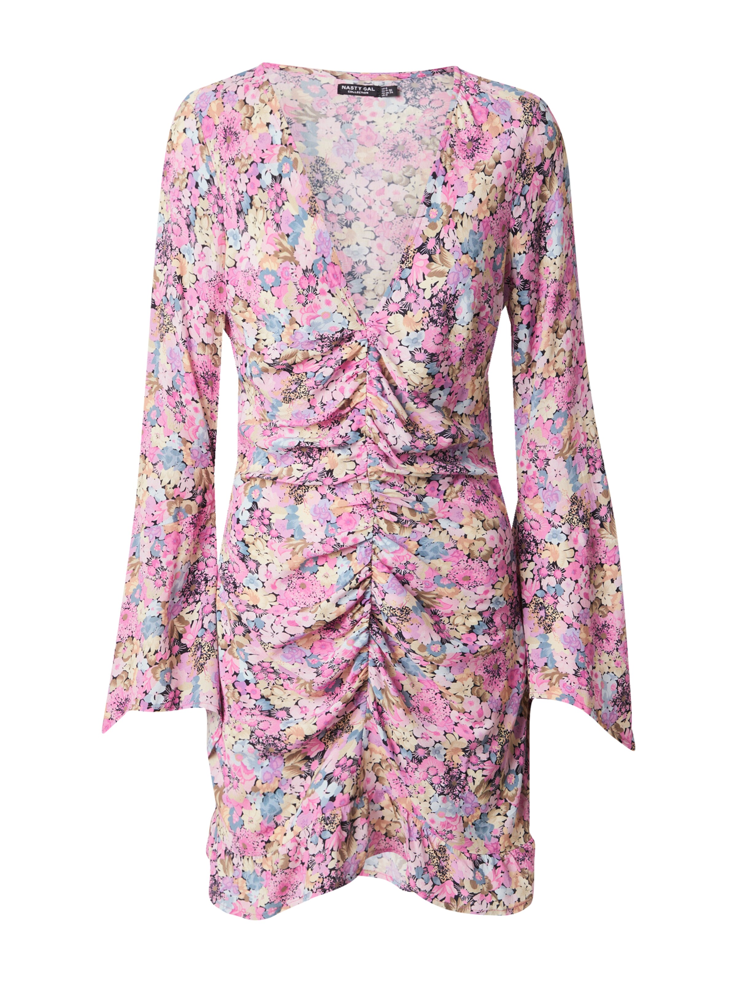 Nasty Gal Ruha - rózsaszín: elől