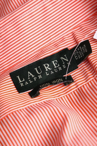 Lauren Ralph Lauren Button Up Shirt in XXL in Orange