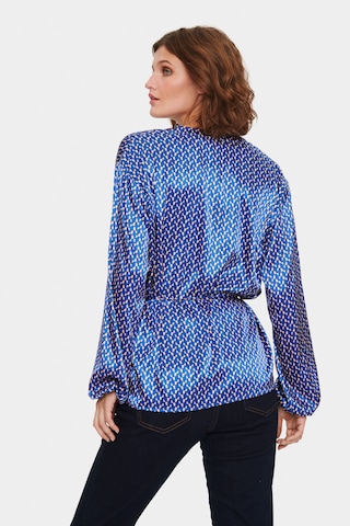 Camicia da donna 'Stella' di SAINT TROPEZ in blu