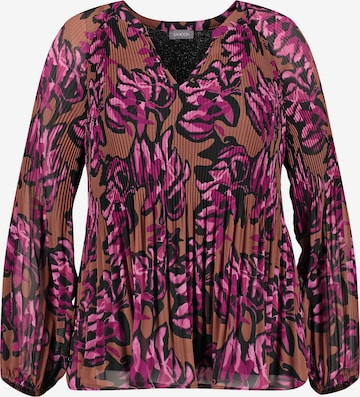 SAMOON Blouse in Pink: front