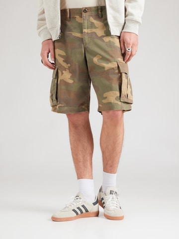 GAPLoosefit Cargo hlače - zelena boja: prednji dio