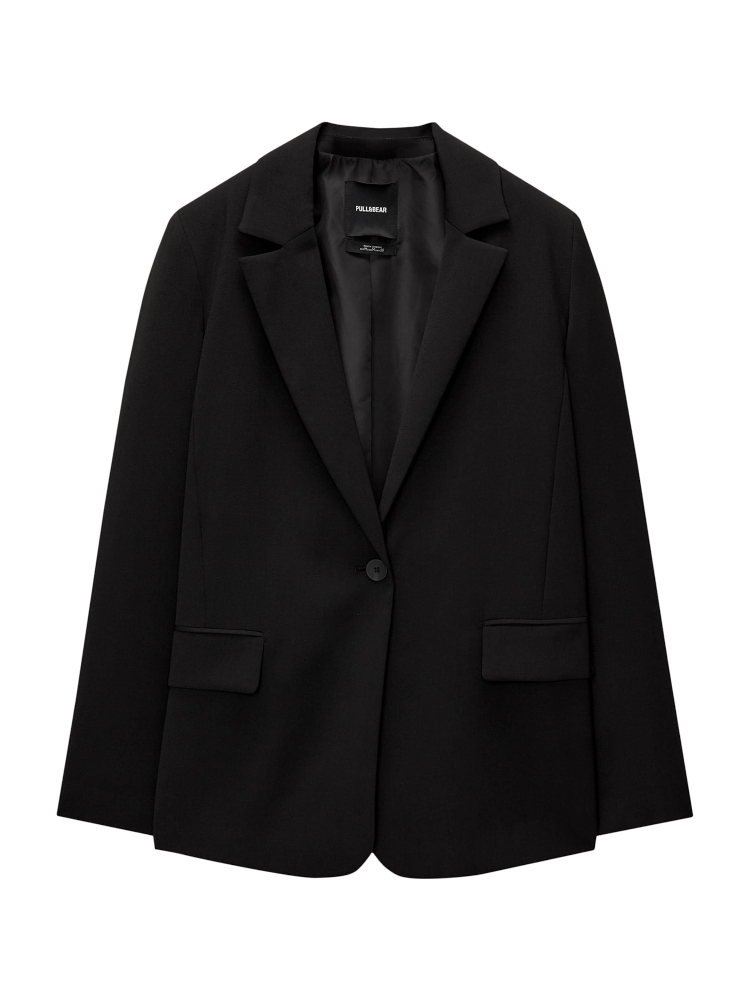 Pull&Bear Blazer i sort: forside