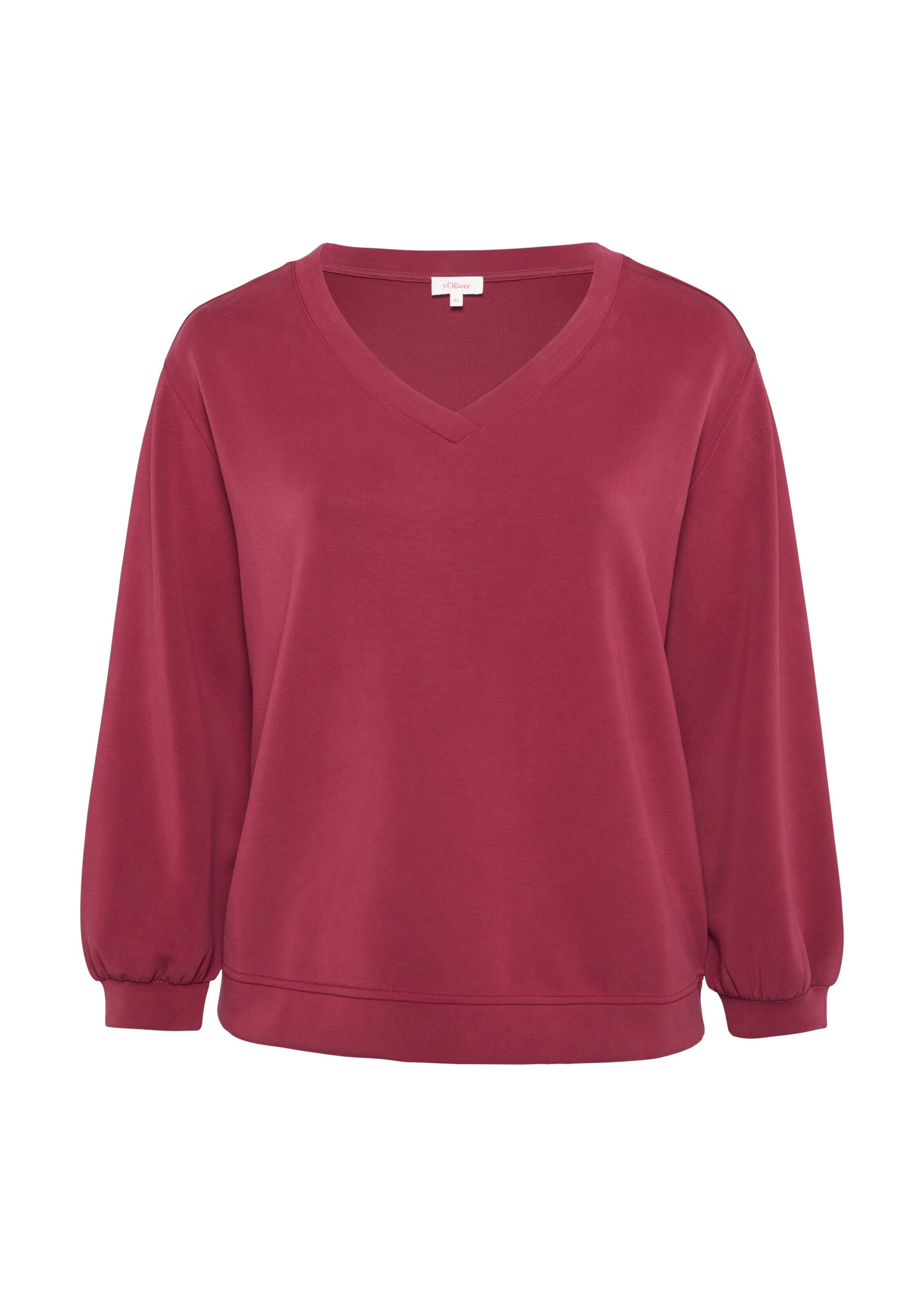 s.Oliver Sweatshirt in Rot: Vorderseite