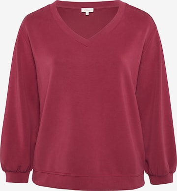 s.Oliver Sweatshirt in Red: front