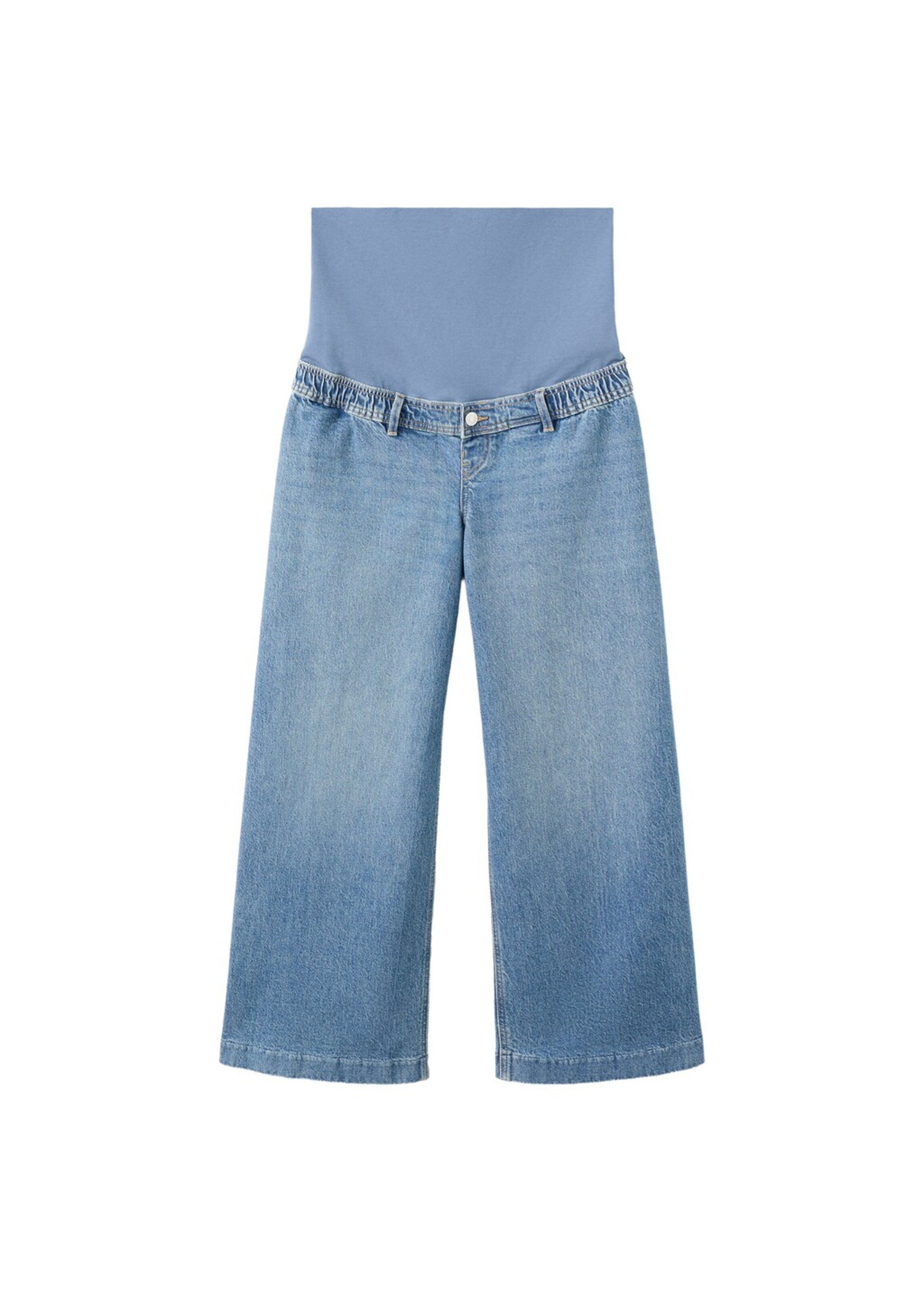 MANGO Regular Jeans 'Cathemum' in Blue: front