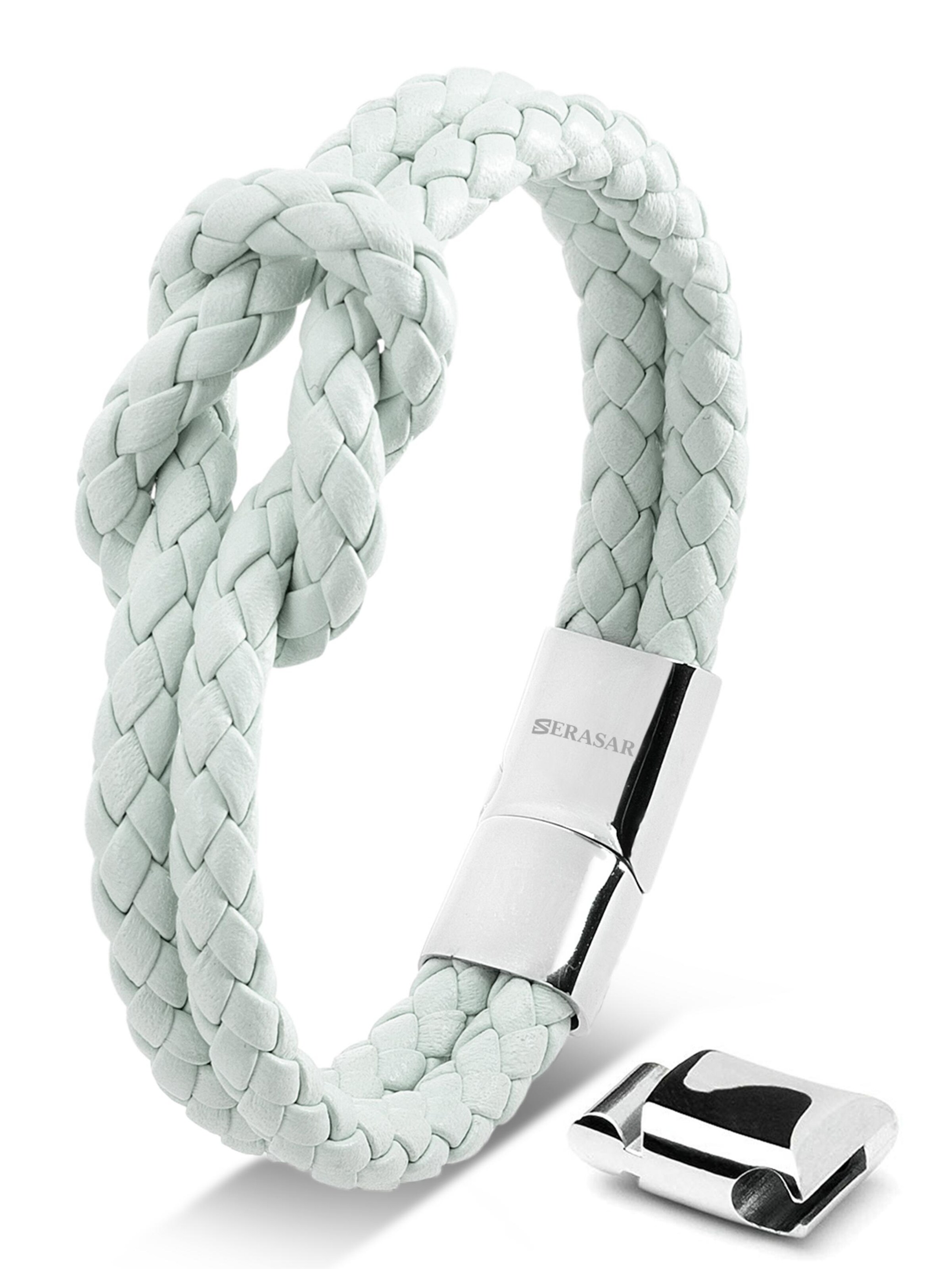 Bracelet 'Knot' SERASAR en bleu : devant