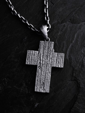 REYTEL - Pingente 'REDEMPTION. JESUS CHRIST' em prata