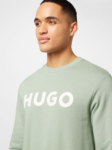 HUGO Sweatshirt 'Dem' i grön