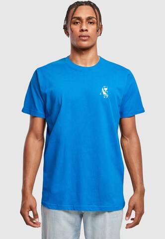 Mister Tee T-shirt 'A S Club' i blå: framsida