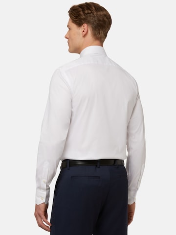 Slim fit Camicia business di Boggi Milano in bianco