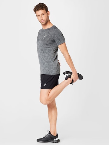 ASICS Regular Sportshorts in Schwarz