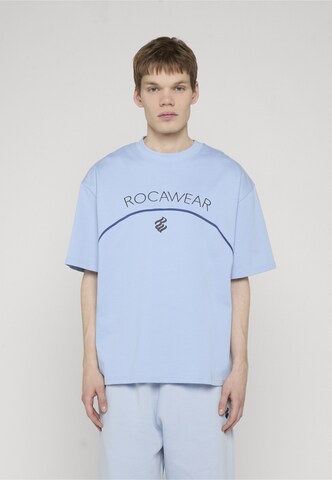 Maglietta 'Arch' di ROCAWEAR in blu: frontale
