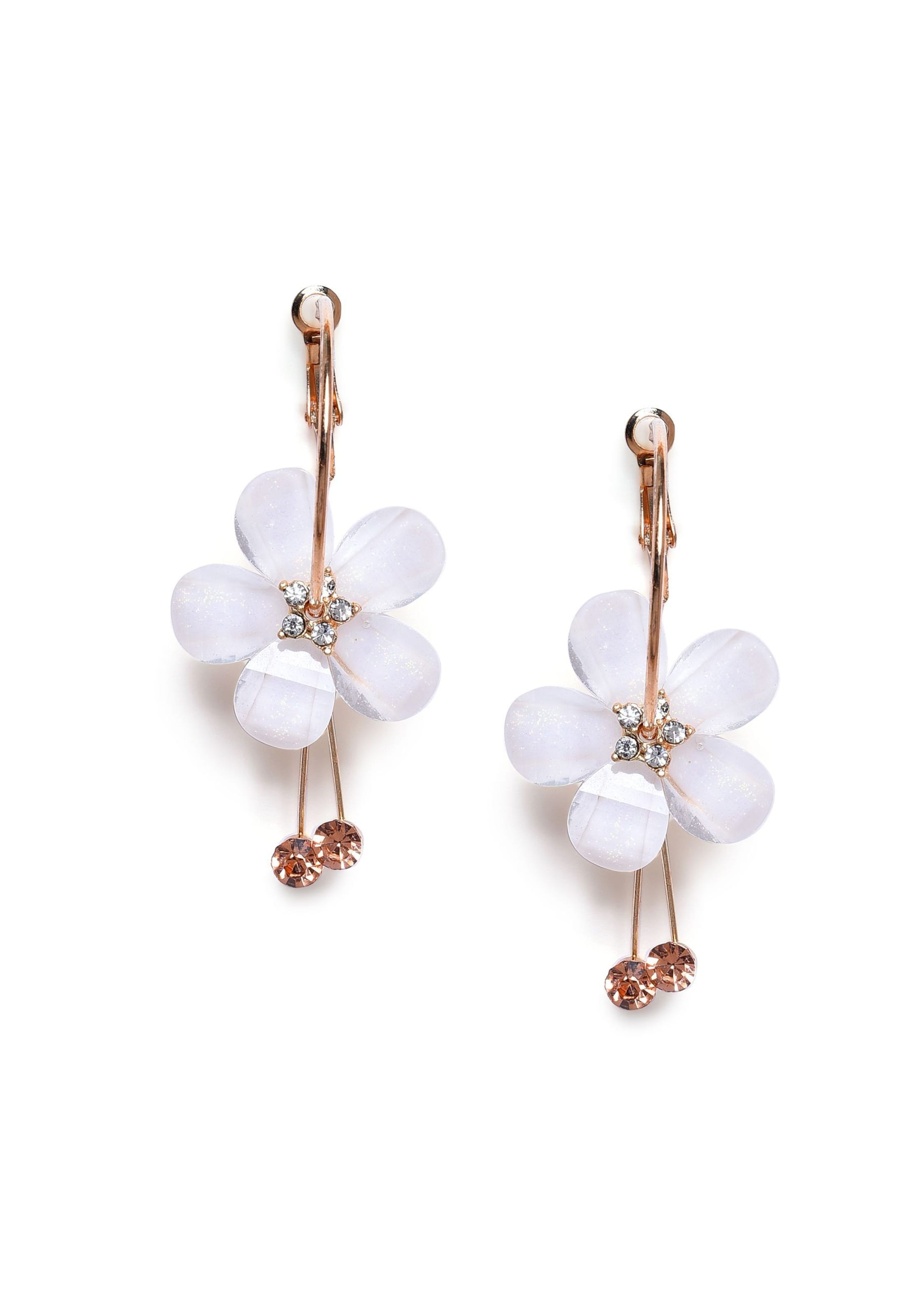 SOHI Kolczyki 'June' w kolorze złoty: przód