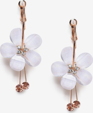 SOHI Earrings 'June' in Gold: front