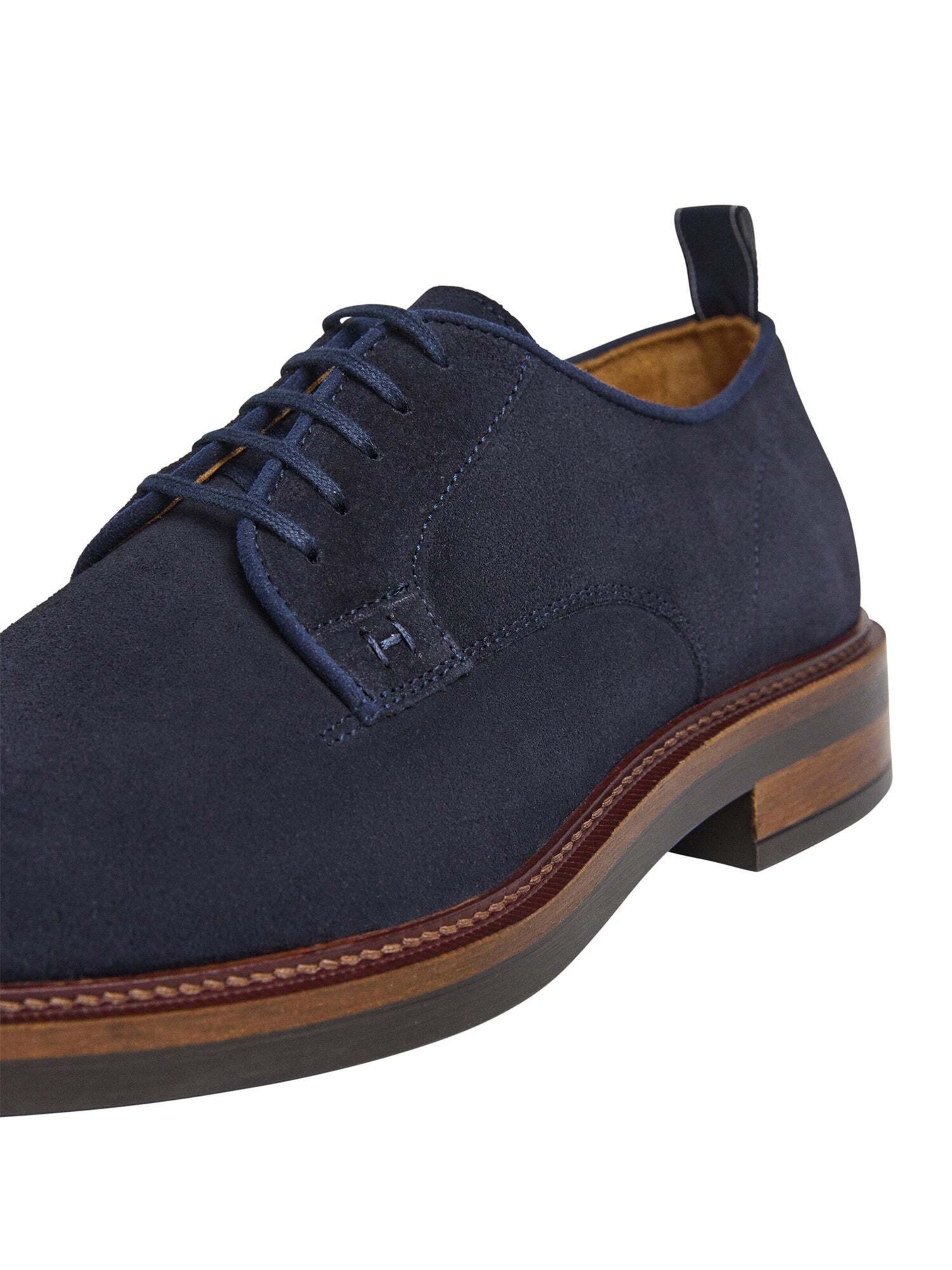 Chaussure à lacets 'Egmont Fine' Hackett London en bleu
