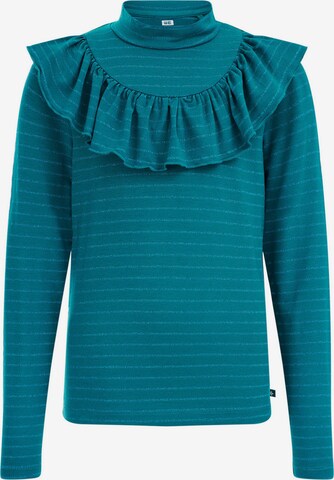 WE Fashion Shirt in Groen: voorkant