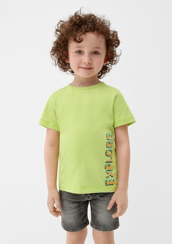 T-Shirt s.Oliver en vert : devant