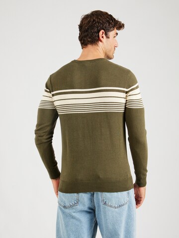 INDICODE JEANS Sweter 'Porcenak' w kolorze zielony