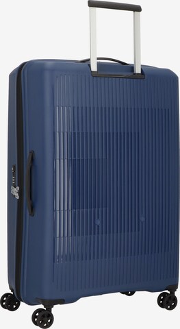 American Tourister Trolley 'Aerostep' in Blauw