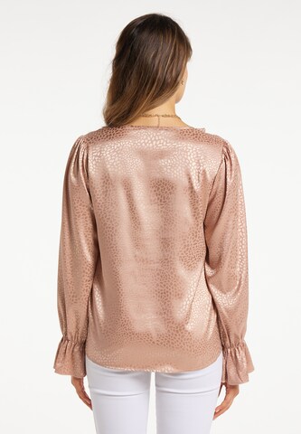 faina Bluse in Beige